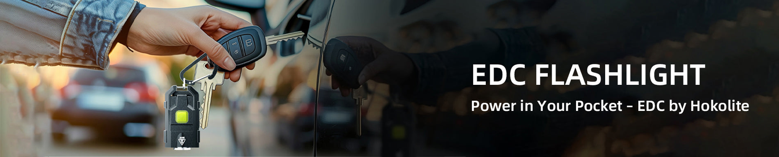 Keychain Flashlight Everyday Carry (EDC) Banner