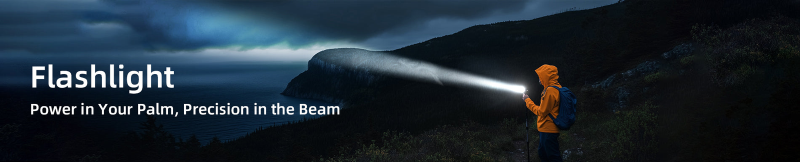 Handheld LED Spotlight Flashlight for sale
