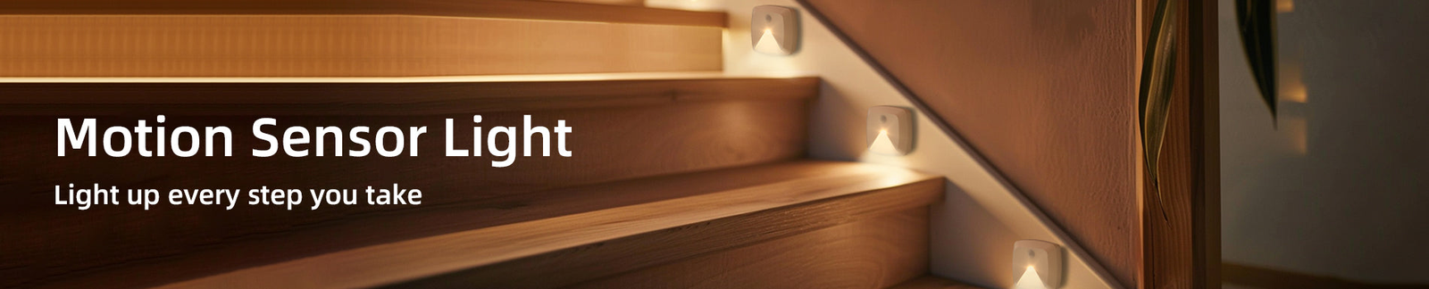 Wireless Indoor Motion Sensor LED Light