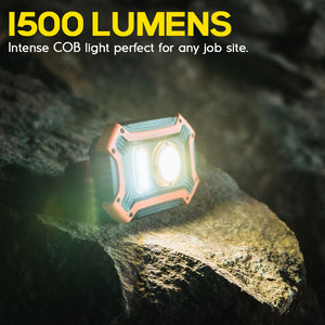 1500 Lumens Portable Work Light with Rotating Handle