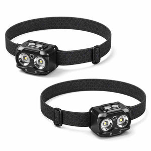 HOPEDONE H2 450LM Rechargeable Motion Sensor Headlamp for Running & Work