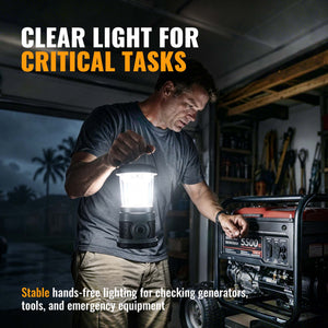 HOKOLITE 5503 - 1500 Lumen LED Waterproof Camping Lantern for Power Outage & Emergency