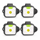HOKOILN R5 2Pack-200 Lumen USB Rechargeable Clip-On Running Lights