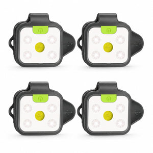 HOKOILN R5 2Pack-200 Lumen USB Rechargeable Clip-On Running Lights