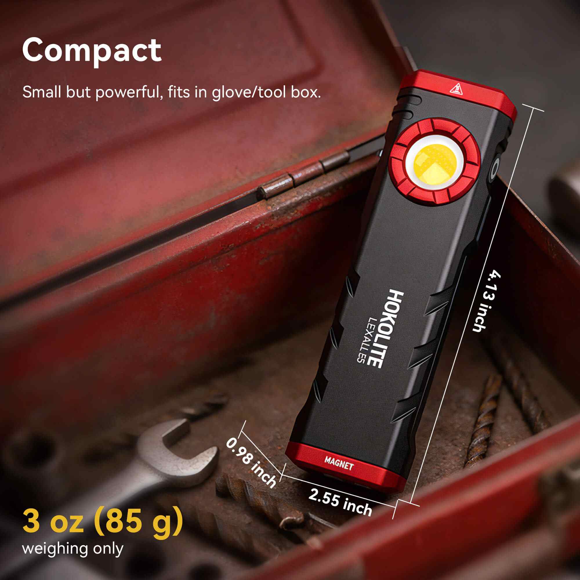 HOKOLITE LEXALL E5 - 1600 Lumen 3-in-1 EDC Flashlight