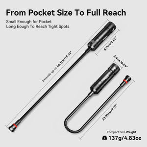 Hokolite CLAKAP W2 rechargeable inspection light for automotive maintenance