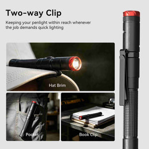 Hokolite Hopedone P2 compact flashlight for camping and emergency use