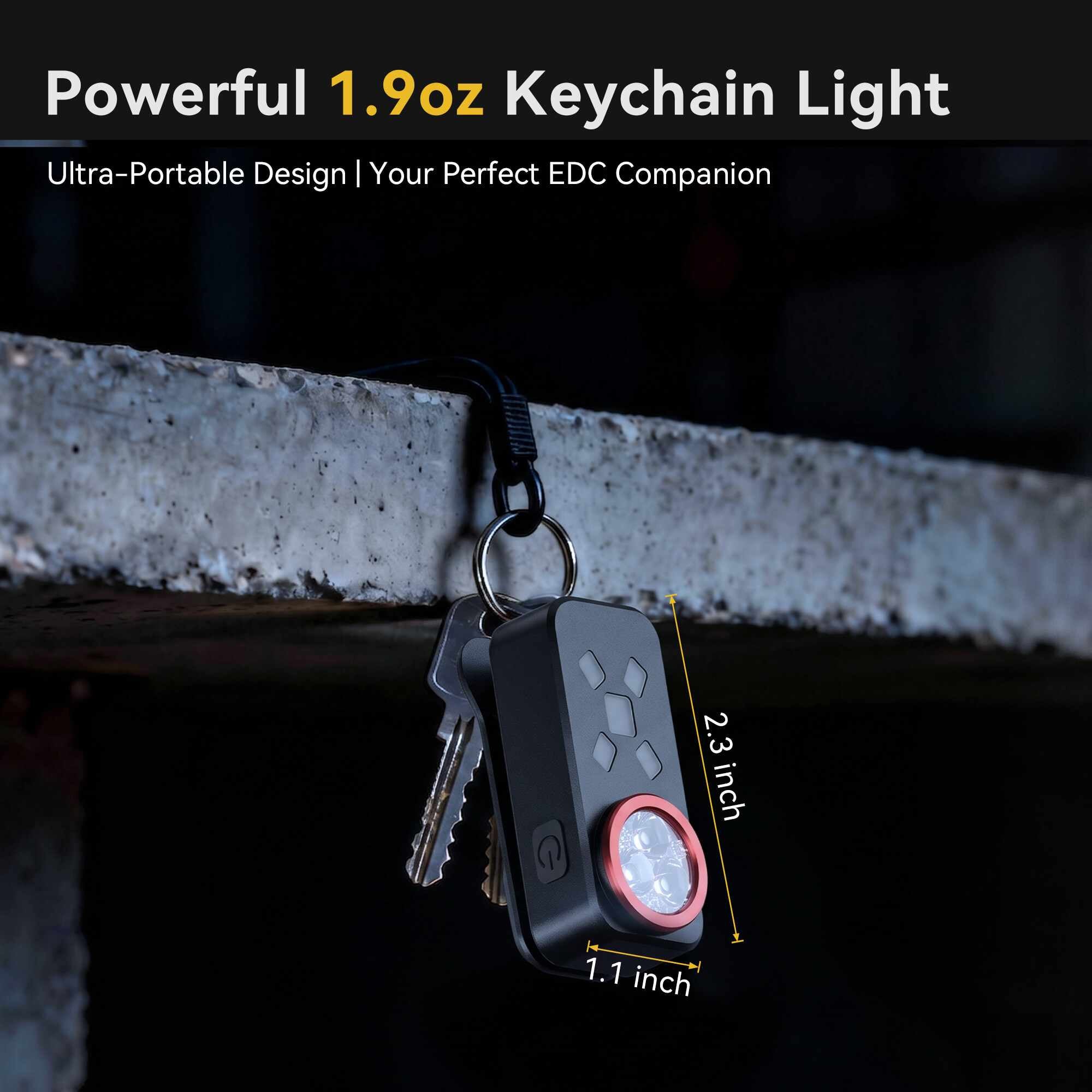 Hokolite YZONI R3 magnetic base flashlight for auto inspection
