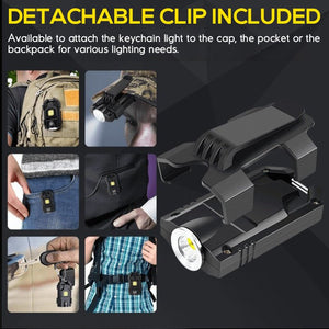 HOKOLITE 0067 - 500 Lumen Rechargeable EDC Flashlight -