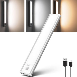 HOKOLITE 0121 - 3 Modes Rechargeable Stick On Motion Sensor Light -