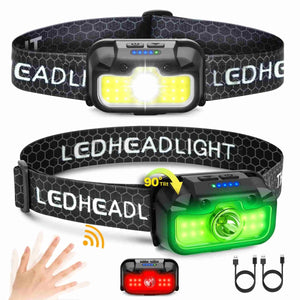 HOKOLITE 1313 - 7 Modes Motion Sensor Headlamp -