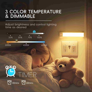 HOKOLITE 1466 - 3 - in - 1 Dimmable RGB Motion Sensor Light -