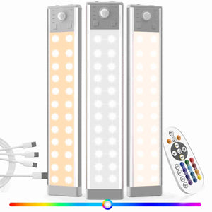 HOKOLITE 1466 - 3 - in - 1 Dimmable RGB Motion Sensor Light -
