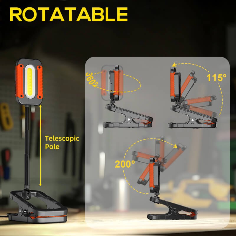 HOKOLITE 1730 - 3000 Lumen Adjustable Work Light -