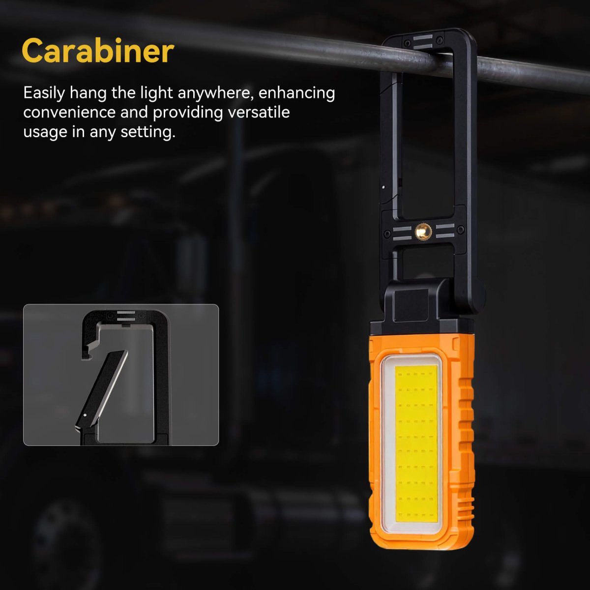 HOKOLITE 1744 - 1500 Lumen Multiple Mounting Work Light -