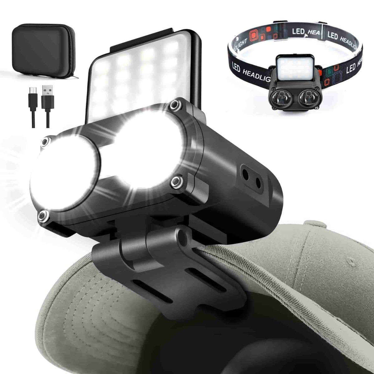 HOKOLITE 2010 - Dual LED Dimmable Headlamp -