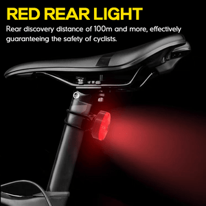 HOKOLITE 5185 - 1400 Lumen Horn With Tail Bike Light -
