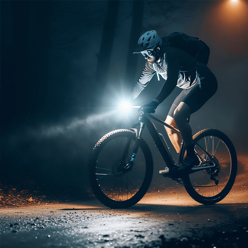 HOKOLITE 5185 - 1400 Lumen Horn With Tail Bike Light -