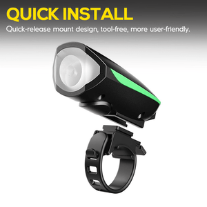 HOKOLITE 5185 - 1400 Lumen Horn With Tail Bike Light -