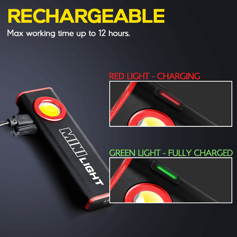 Hokolite Lexall E1 1600 lumen magnetic EDC flashlight for outdoor use