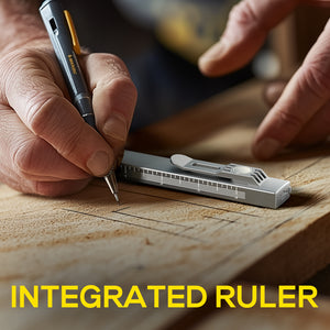 Hokolite-integrated-ruler-800lm-Rechargeable-Pen-Light-with-Laser-Pointer-EDC-flashlight