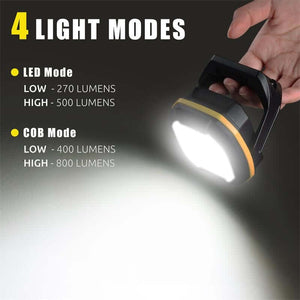 Hokolite 4 light modes magnetic work light
