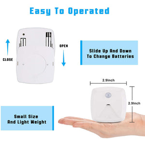 Hokolite portable motion sensor stair lighting is easy to operate