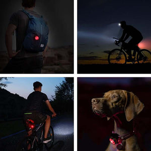 Hokolite COB Rechargeable Bike Lights Set best for hiking cycing