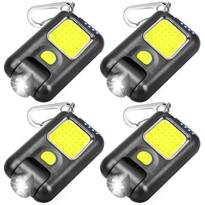 Hokolite-800-Lumens-Small-Bright-Flashlight-Keychain-4-pack