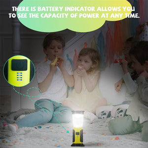 800 Lumens Rechargeable Flashlight With Lantern