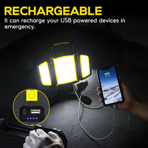 Hokolite-rechargeable LED work light-for-jobsite-lighting