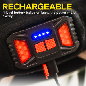 Hokolite-230-Wide-Beam-Rechargeable-HeadLamp-Hat-Rechargeable Beanie Hat