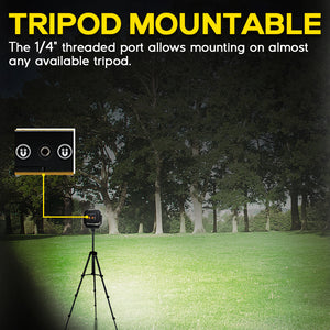 Hokolite rechargeable led work light work light Tripod-Mountable
