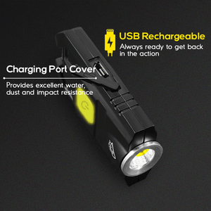USB rechargeable pocket light always ready for use