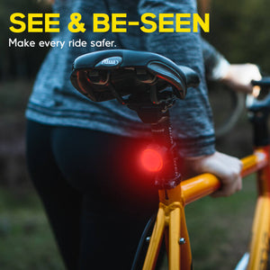 hokolite-bike-light-with-red-tail-light Bicycle Headlight
