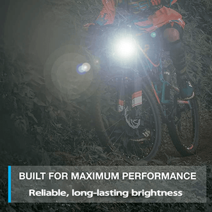 Hokolite long lasting brightness led bicycle lights