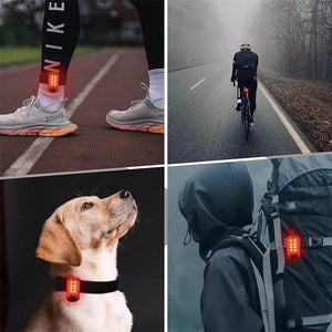 Hokolite running safety lights suit for walking dog