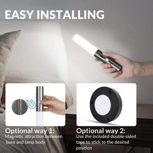 Hokolite motion sensor light is easy to install