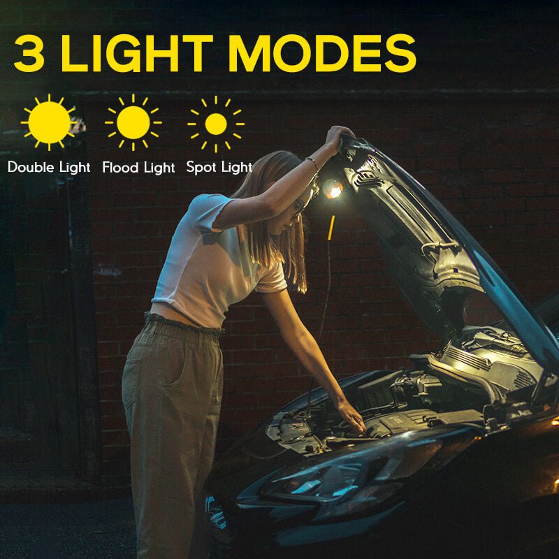 HOKOLITE 0083 - 1500 Lumen Magnetic Work Light -