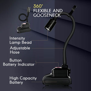 HOKOLITE 3436 - 2000 Lumen Magnetic Hook Work Light -