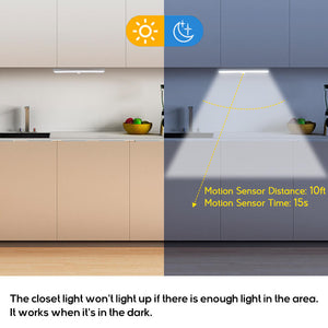 HOKOLITE 6907 - 3 Color Rechargeable Motion Sensor Light -