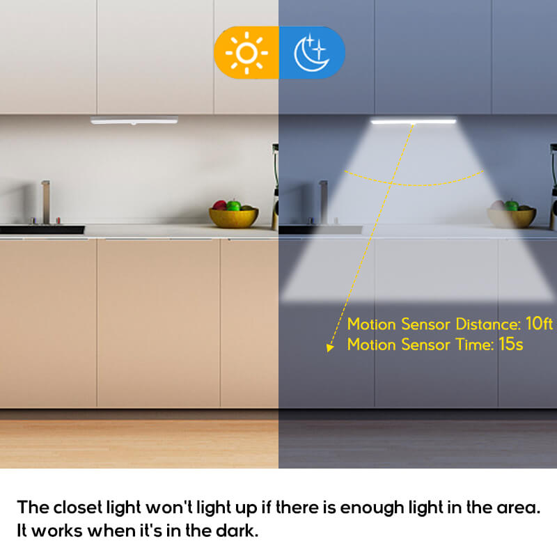 HOKOLITE 6907 - 3 Color Rechargeable Motion Sensor Light -