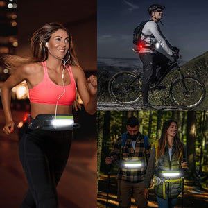 Hokolite lights for running at night