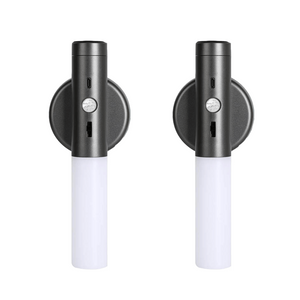 Hokolite Rechargeable Indoor Motion Sensor Light In Grey 2 pack