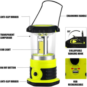 1800 Lumens Rechargeable Camping Light