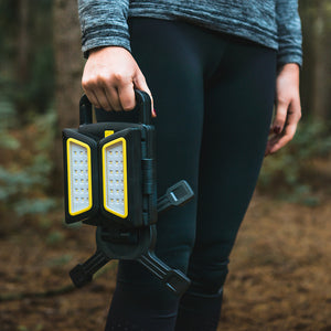 Hokolite-8000-Lumens-LED-Work-Light-Stand-Three-head-Construction-Light-For-Jobsite-Lighting