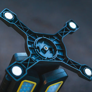 Hokolite-8000-Lumens-LED-Work-Light-Stand-Three-head-Construction-Light-For-Jobsite-Lighting