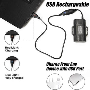 Hokolite usb rechargeable bike light