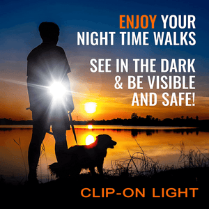 Hokolite walk dog running light