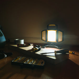 Hokolite-8000-Lumens-LED-Work-Light-Stand-Three-head-Construction-Light-For-Jobsite-Lighting